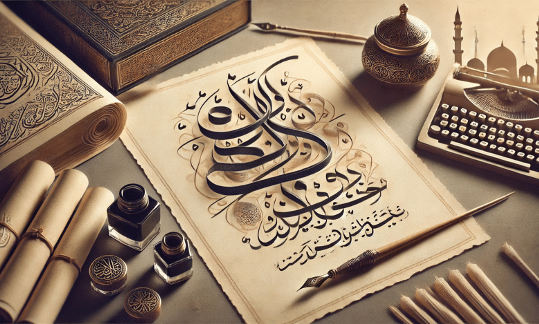 ✏️ لوازم الخطاطين