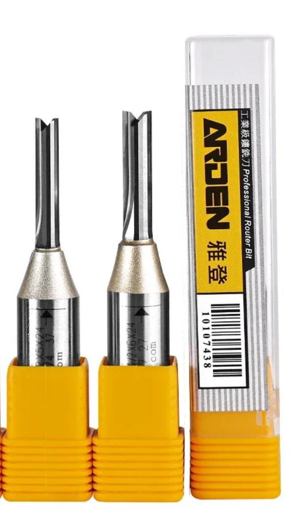 ARDEN 0107 Straight Bit 1/2*5x22H" from 5mm