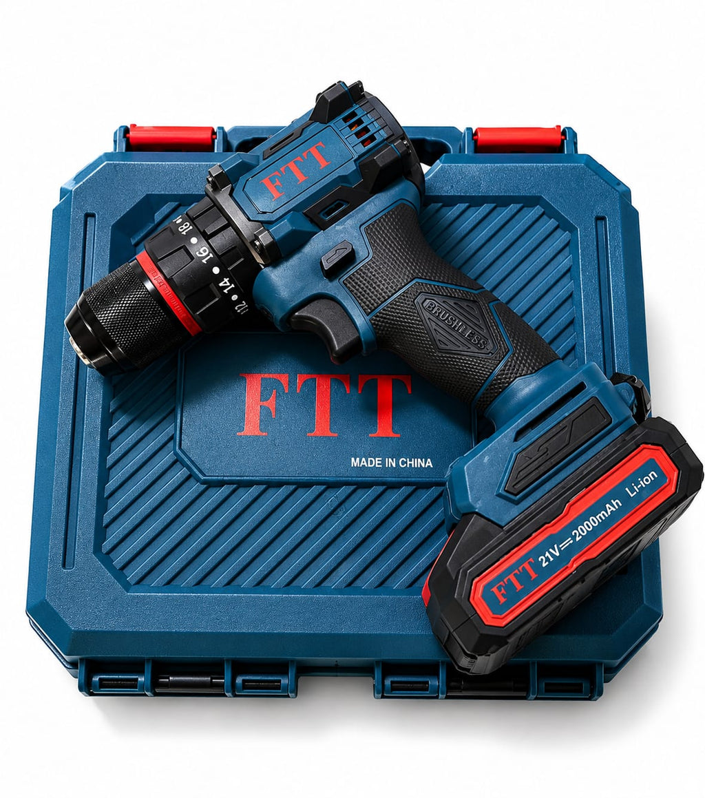 🔧 دريل شحن FTT – قوي، عملي، وجاهز لكل المهام. ⚡️💪