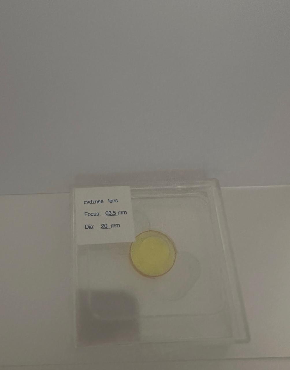 عدسة تركيزليزر20MM